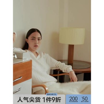 JNBY/江南布衣折扣秋冬毛針織衫套頭寬松復古長袖菱形羊毛通勤女