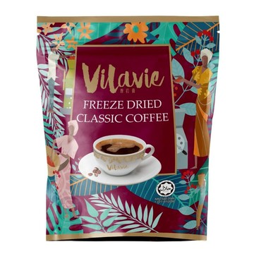 [特色專賣] 維菈薇 極品冷萃凍乾咖啡 經典原味 525g (現貨35g*15入) 特香濃使用阿拉比卡豆 VILAVIE