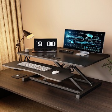 站立式升降桌 電腦支架 工作台桌子桌面 家用辦公增高架 台式電腦桌架