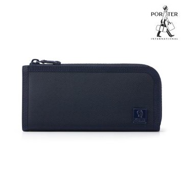 PORTER INTERNATIONAL - 自信經典NEW HEAT長夾 - 深藍色