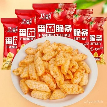 【全球零食鋪】巧彩脆 空心薯條 零食小吃 番茄脆條 番茄薯條 薯條 番茄味 薯條