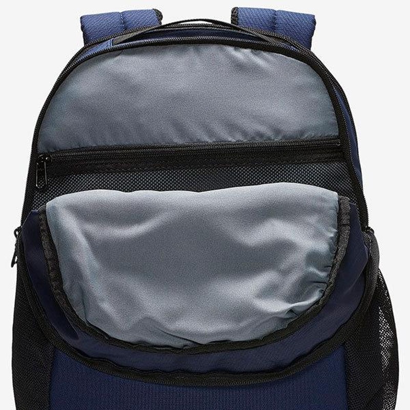 新品 NIKE BACK PACK ナイキ バックパック バッグ ネイビー ブラック リュック デイパック スウッシュ メッシュ スポーツ ブラジリア  モバイル 24L 正規品 | LINEブランドカタログ