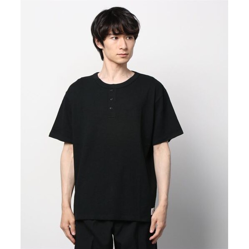 Schott 直営店限定 Ss Henley Neck T Shirt ヘンリーネック Tシャツ Men トップス Tシャツ カットソー 通販 Lineポイント最大get Lineショッピング