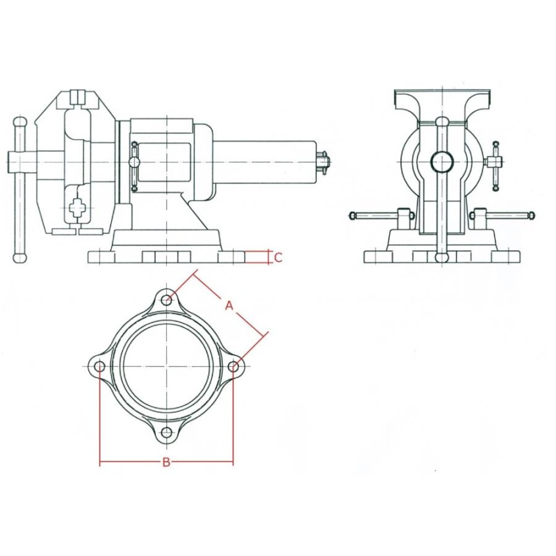 PROCHI *PRS-MV125 万能バイス 125MM | LINEブランドカタログ