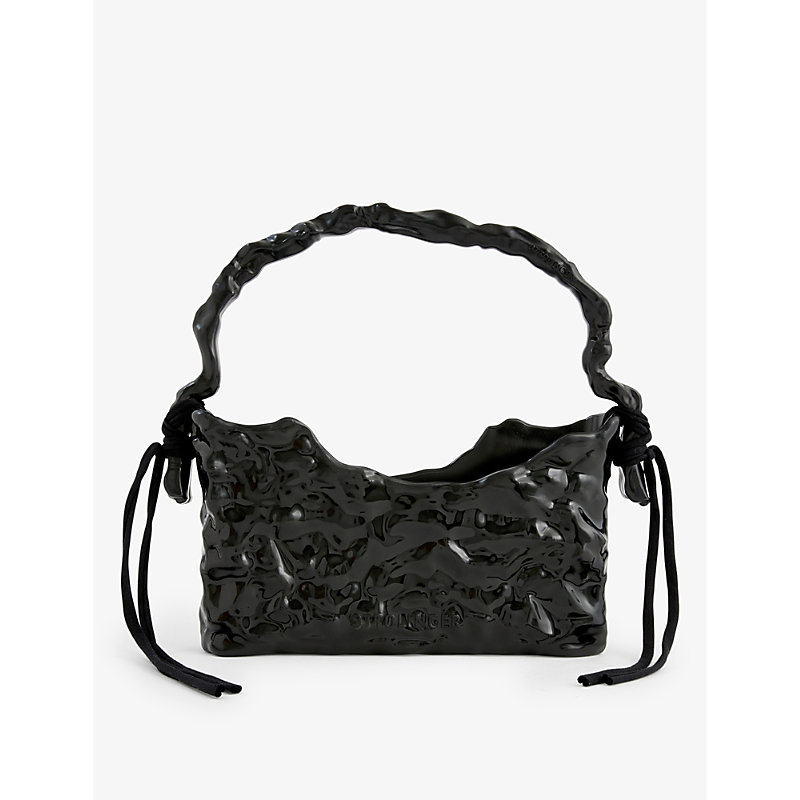 Ottolinger Black Signature Recycled Thermoplastic-polyurethane Top-handle bag 1 Size