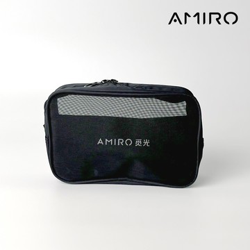 台灣總代官方直營【AMIRO】化妝包(黑色) 收納包 盥洗包 衛浴包 (禮物 情人節禮物)