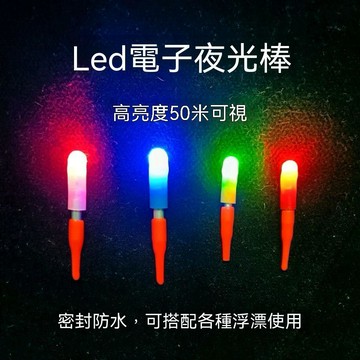 免運🔥浮標燈 夜釣電子浮標燈 高亮度LED 海釣浮標電氣標 發光棒漂尾 電子夜光棒浮標 夜光棒電子夜光棒阿波夜光棒釣魚