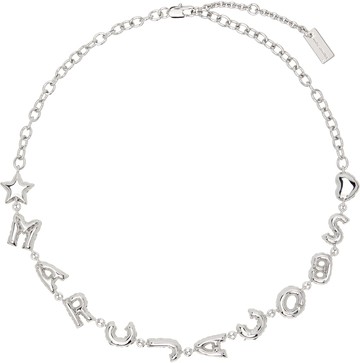 Marc Jacobs 银色 The Mini Icon Charm 项链