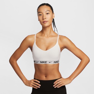 NIKE AS W NK DF INDY LGT SPT BRA 運動內衣 女 白 輕度支撐 FD1063-101