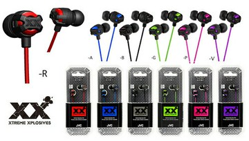JVC HA-FX101 XX系列  重低音密閉型立體聲耳機