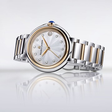 Maurice Lacroix 艾美錶 FIABA 鑽石日期女錶 1212購物節 送禮推薦-32mm FA1004-PVP13-150-1