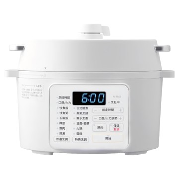 IRIS OHYAMA 愛麗思歐雅瑪 電子壓力鍋 2.2L  PC-MA-2W  白色  1個