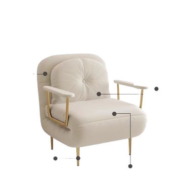 可折疊沙發沙發床兩用奶油單人小戶型陽臺客廳多功能伸縮雙人云朵[DD280308]