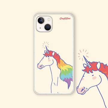 聯名 怪奇美少女 彩虹獨角獸 防摔手機殼 KCAA01 KCAA02
