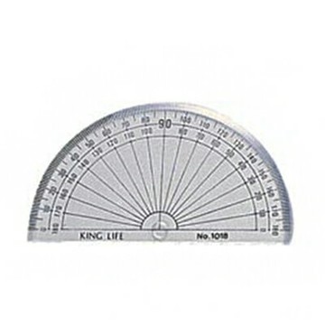 【文具通】Life 徠福 10CM壓克力分度器NO.1018 M1010038【APP滿額下單10%點數(單一帳號最高1500點)】8/31止