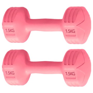 AD-ROCKET 糖果啞鈴 Set PVC材質 鐵砂混合物 六角造型 整體可水洗  1.5kg  2個