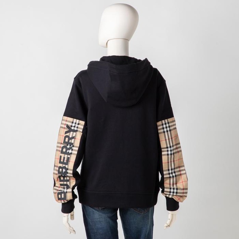 BURBERRY パーカー ジップアップ スウェット ヴィンテージチェックパネル オーバーサイズ フーデッドトップ パーカー 8024543 |  LINEブランドカタログ