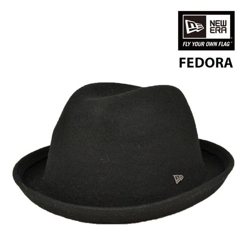 ニューエラ ハット The Fedora フェドラ フェルトハット ウール ブラック 黒 メンズ レディース 男 女 中折れ帽 秋 冬 ニューエラー New Era 通販 Lineポイント最大0 5 Get Lineショッピング