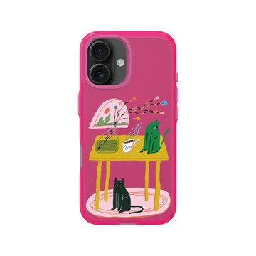 iPhone 16 Clear 粉漾桃 - Livia Fălcaru - 一個溫暖的午後
