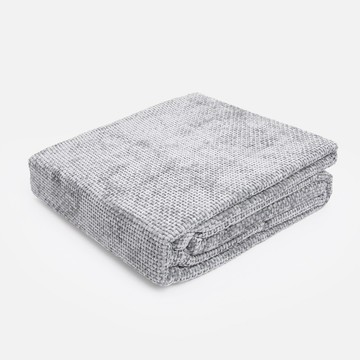 hoi! hoi!歐風輕柔雪尼爾多用披毯180x210-灰
