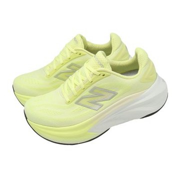 New Balance NB 慢跑鞋 More V6 D 女鞋 寬楦 黃 緩震 厚底 運動鞋 WMOR6JS-D