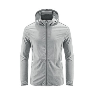 [米蘭精品] 防曬外套連帽夾克-印花冰感輕薄防水男女防曬衣7色74ce18