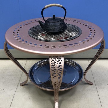 室內取暖爐家用兩用燒烤爐燒烤架無煙碳烤火爐木炭火盆室內火盆