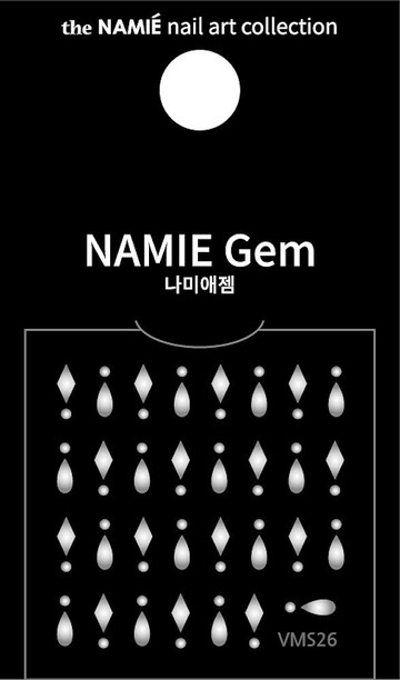 【專業用】NAMIE Gem 美甲裝飾藝術貼紙 Volume Metallic 26