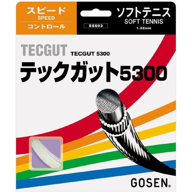 ゴーセン テックガット 16 GOSEN TECGUT 16 120m ロール TS6001W 硬式