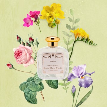 【Santa Maria Novella】FRESIA 純淨小蒼蘭香水 (100ml) + 品牌托特包