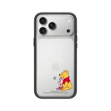iPhone 17 Pro Max Mod NX -邊框背蓋組合 (相機按鈕) 黑 - 迪士尼-小熊維尼 Disney Winnie The Pooh - 友尼真好