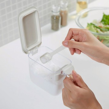 防潮調味盒370ml 二入組 白 2入組