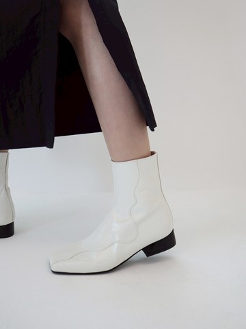 Mare ankle boots - lily white