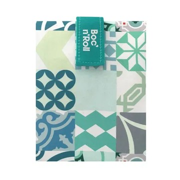 搖滾輕食袋／拼布綠【Roll’eat西班牙食物袋】 TAAZE讀冊生活