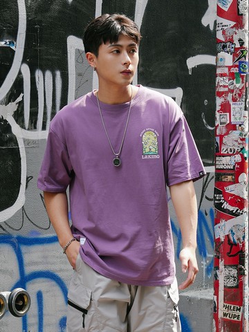 花式損友限定背圖短T