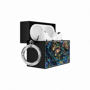 AirPods Pro 3 保護殼/套 美國方特 FLAUNT AirPods Pro 3 (第三代) 時尚精品保護殼 - 黑曜琉光