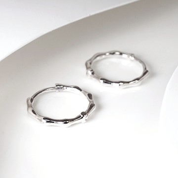 ART64 純銀 湖畔漣漪 易扣耳環 925純銀耳環 女生耳環 男生耳環