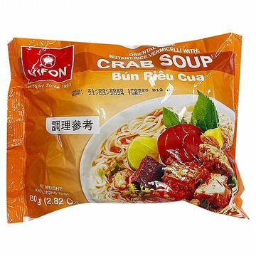VIFON 速食河粉-蔥辣蟹湯風味(80g)【小三美日】 DS015499 泡麵 宵夜 湯麵
