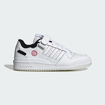 Adidas Forum Low W [HQ1932] 女 運動休閒鞋 舒適 穿搭 白 粉紅