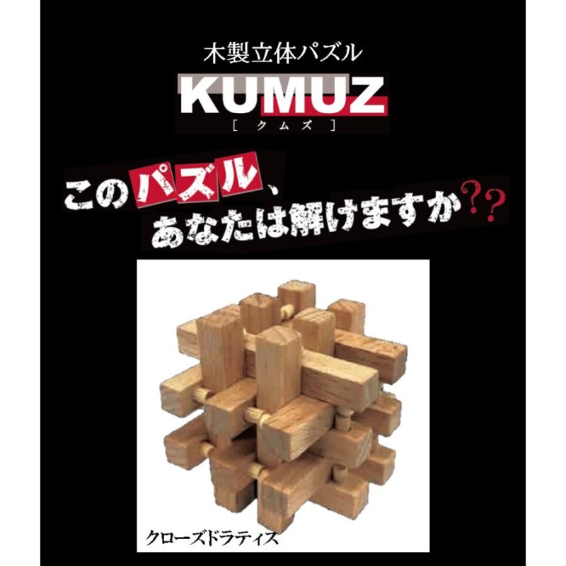 木製立体パズル 脳トレ 木製パズル プレゼント おもちゃ | LINE