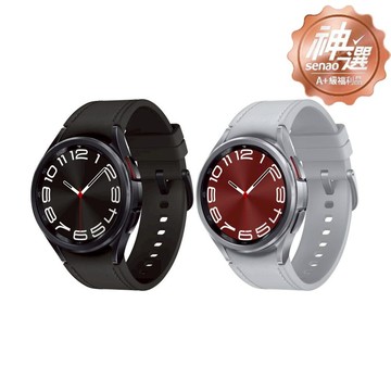 Galaxy Watch6 Classic LTE 43mm 幻影黑(R955)【A+級福利品 6個月保固】