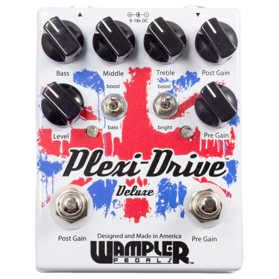 Wampler EQ Effects Pedal, Plexi-Drive Deluxe Overdrive