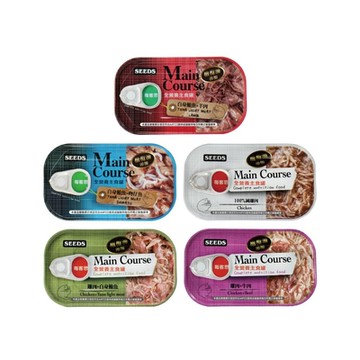 SEEDS聖萊西-Main Course每客思全營養主食罐 115g x 24入組(買二件送寵物玩具1個隨機)