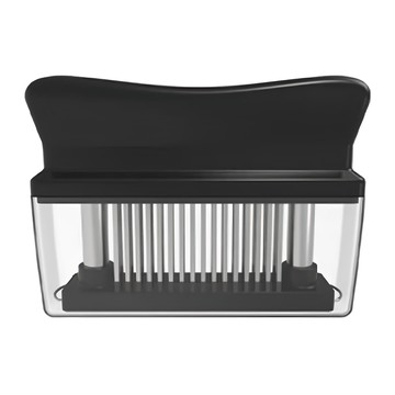 SUnORO 不鏽鋼鬆肉針 黑色 燒烤煎炸料理針 輕鬆鬆肉  155 x 35 x 115mm  1個