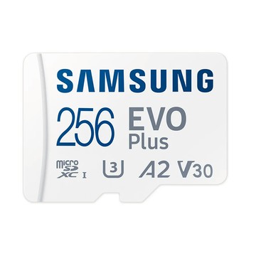 SAMSUNG 三星 EVO Plus microSDXC 記憶卡 附轉卡  256GB  1個