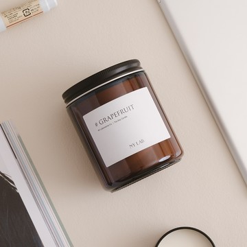 【NY LAB 紐約實驗室】手工香氛蠟燭 Grapefruit 葡萄柚 7oz