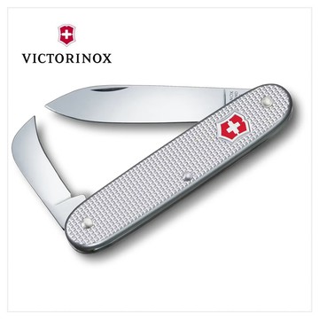 VICTORINOX 瑞士維氏 瑞士刀 Swiss Army 2 Alox 含剪枝刀 93mm 2用 銀 0.8060.26