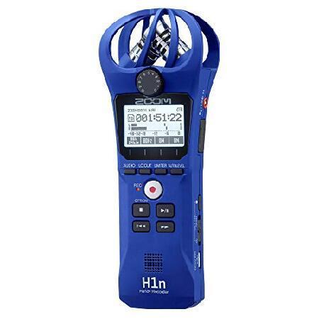 Zoom H1n Handy Recorder Blue Edition（並行輸入品）