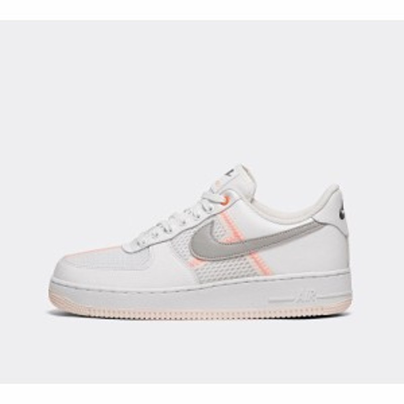 nike orange air force 1 07 lv8 trainers