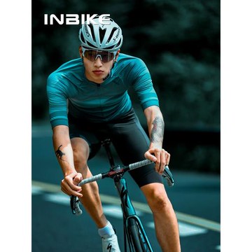 INBIKE新款騎行服男自行車短袖套裝夏季公路車衣服速干透氣上衣